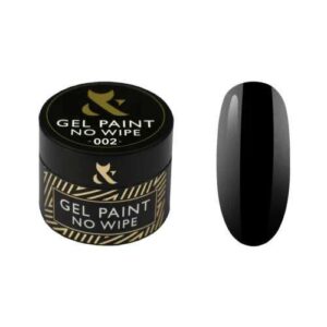 F.O.X Gel Paint No Wipe 002 Black 5ml